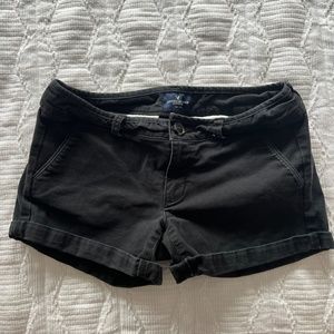 Black American Eagle Midi Jean Shorts - Size 2